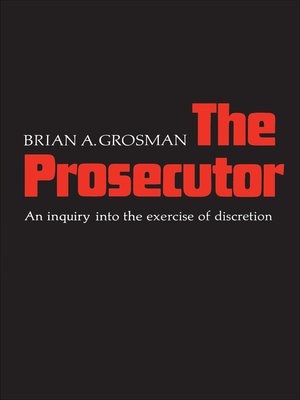 cover image of The Prosecutor